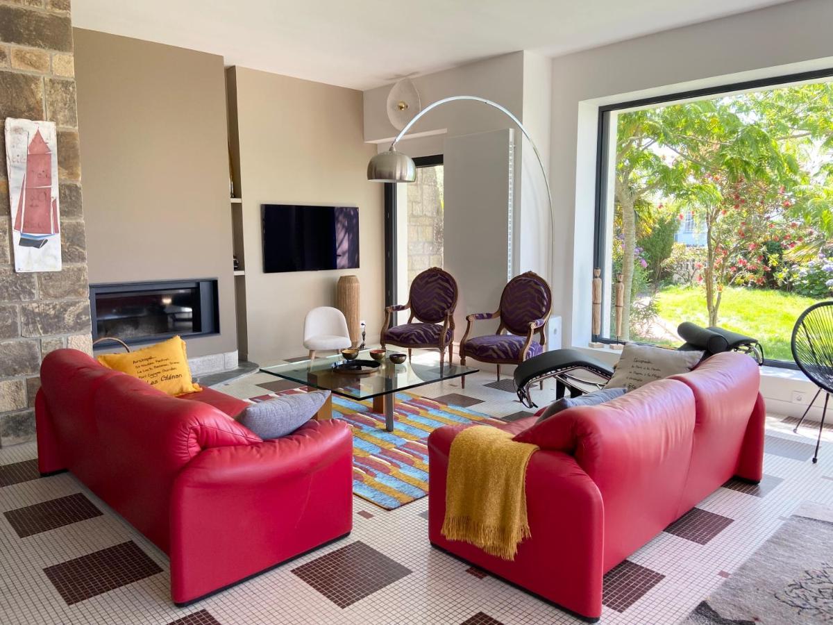 Superbe Villa Vue Sur Mer, Corniche De La Plage Bénodet Εξωτερικό φωτογραφία