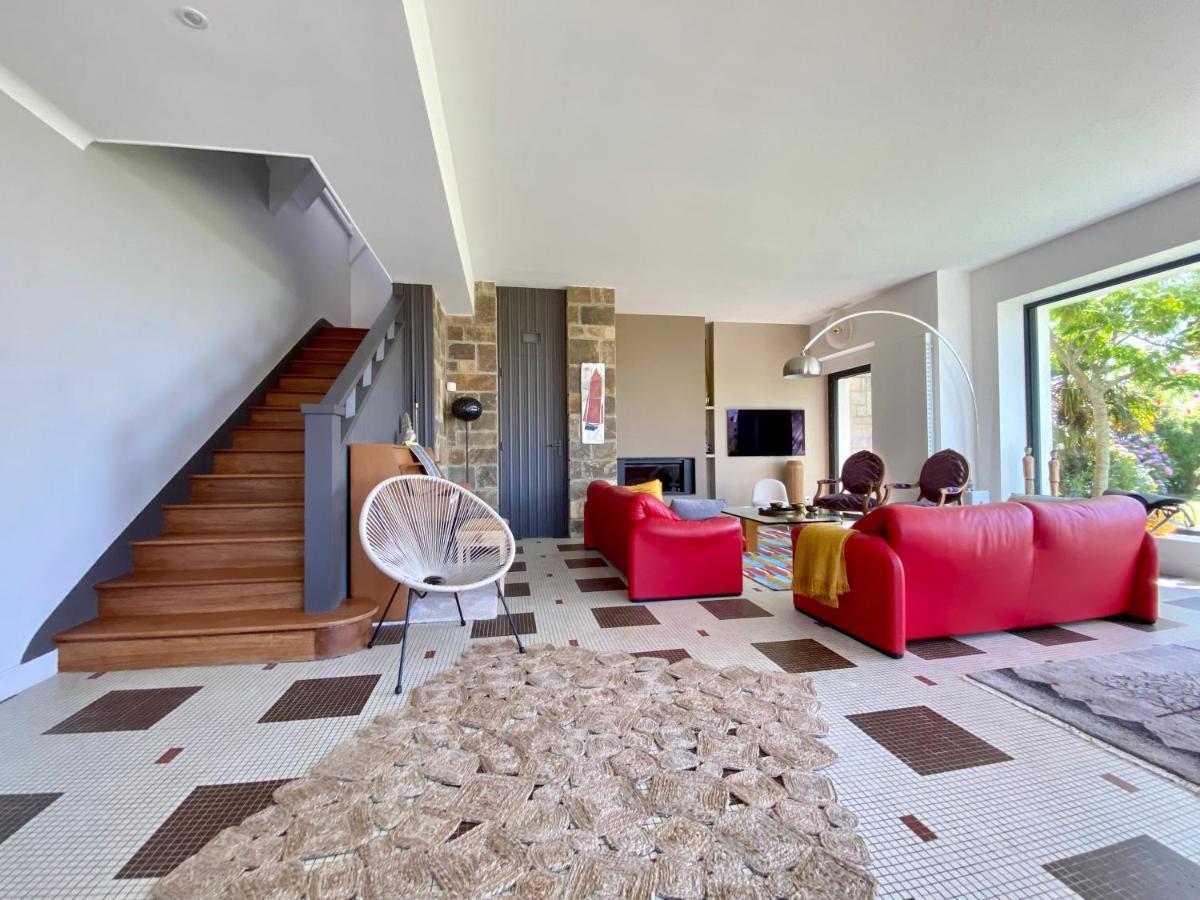 Superbe Villa Vue Sur Mer, Corniche De La Plage Bénodet Εξωτερικό φωτογραφία