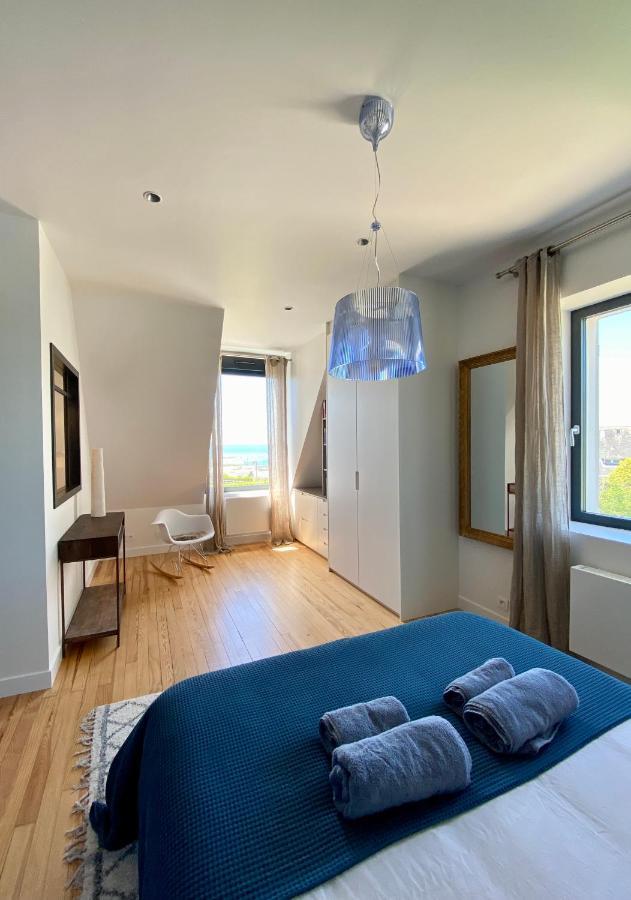 Superbe Villa Vue Sur Mer, Corniche De La Plage Bénodet Εξωτερικό φωτογραφία